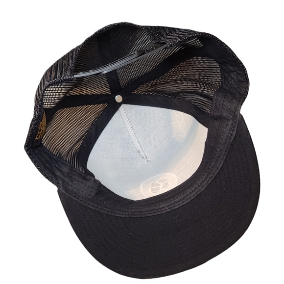 SnapBack Hat Adult Black Yupoong The Classics Acorns Logo - Picture 4 of 5